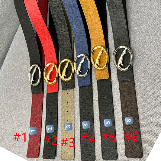 1: 1 High -quality head layer leather belt 1YA59P