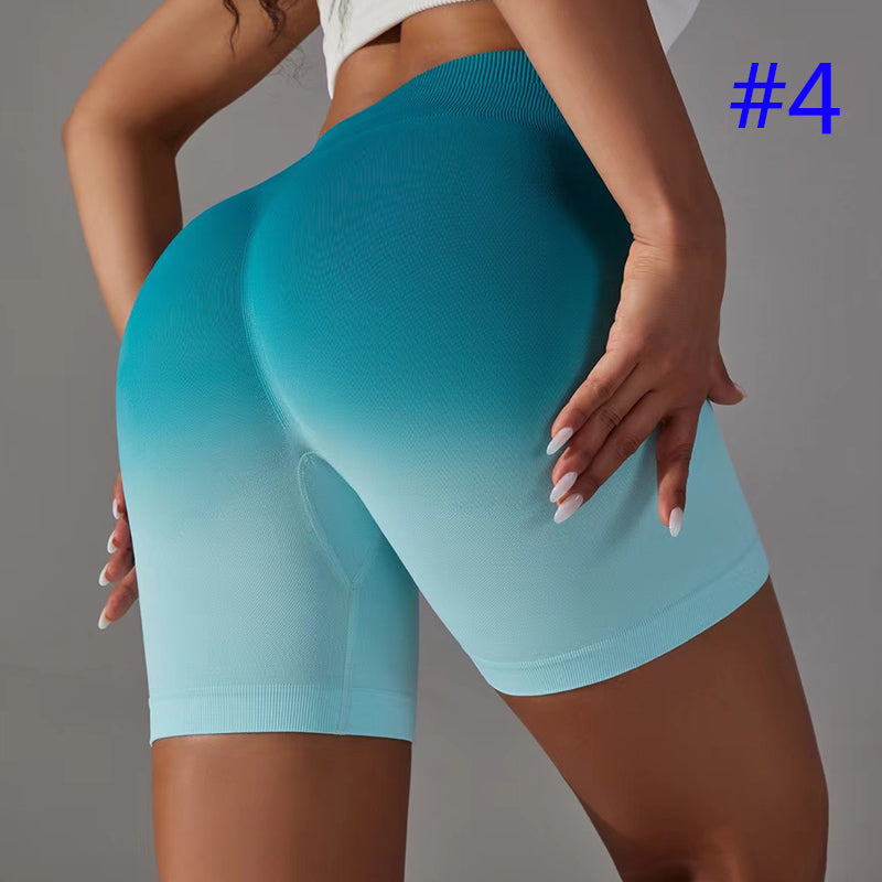 PXA42U Tight hip lift fitness pants yoga shorts