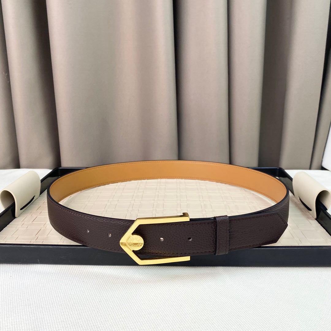 14H107P   (High quality leather belt With full package)