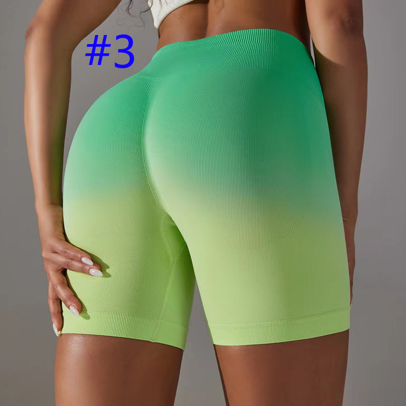 PXA43U Tight hip lift fitness pants yoga shorts