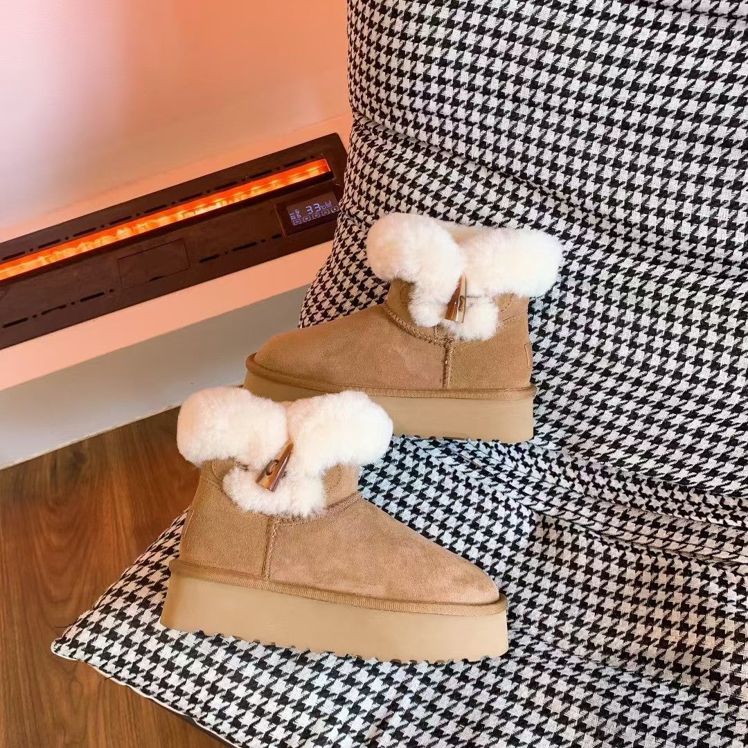 1LU7Z Fashionable snow boots