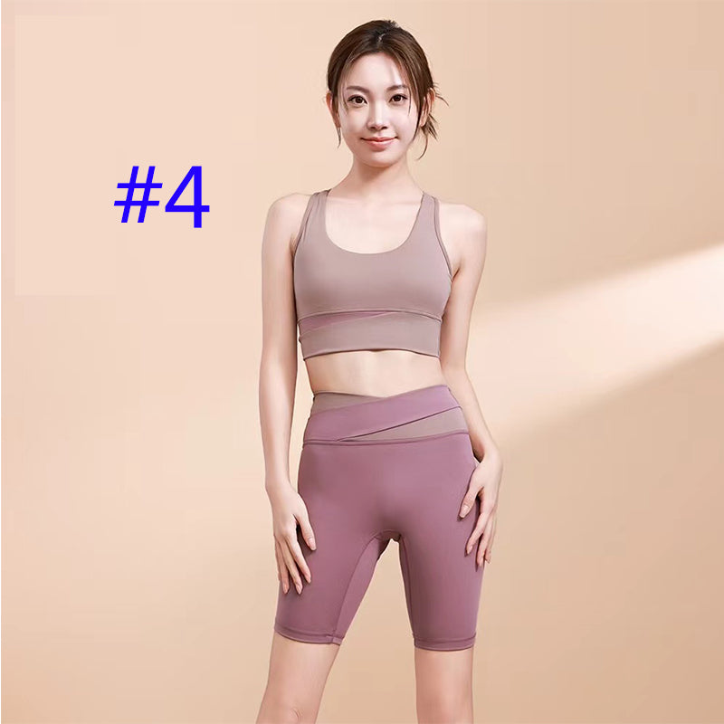 PXA10U Quick-drying fabric yoga sportswear yoga set