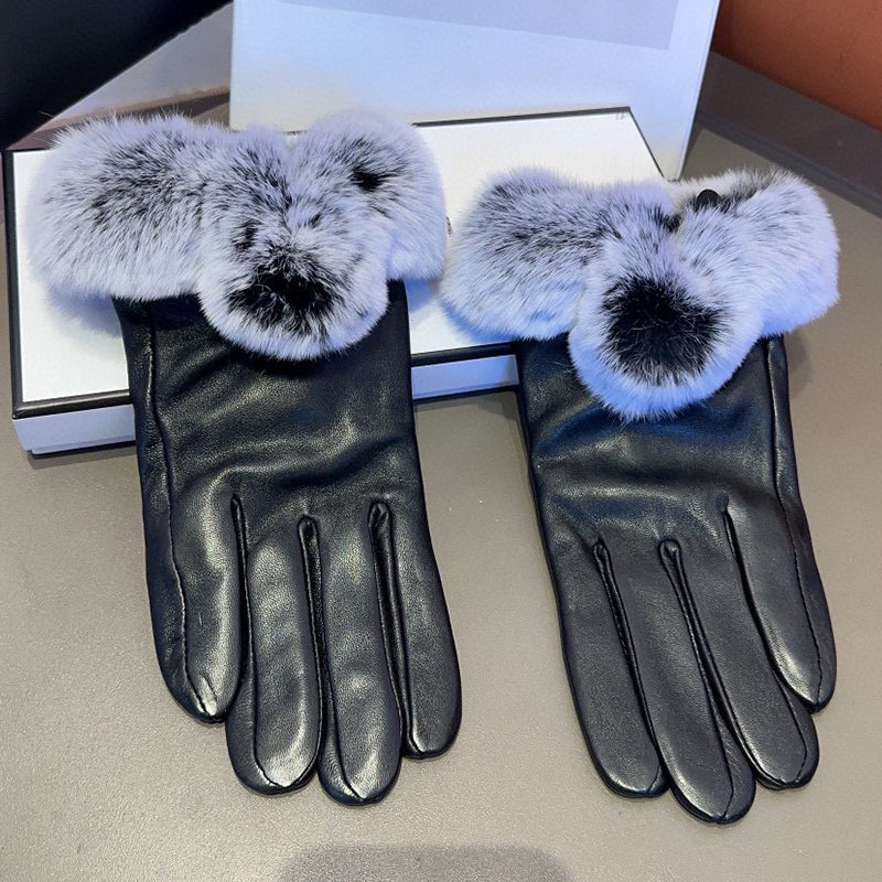 14C73S   High quality fashionable Wool gloves