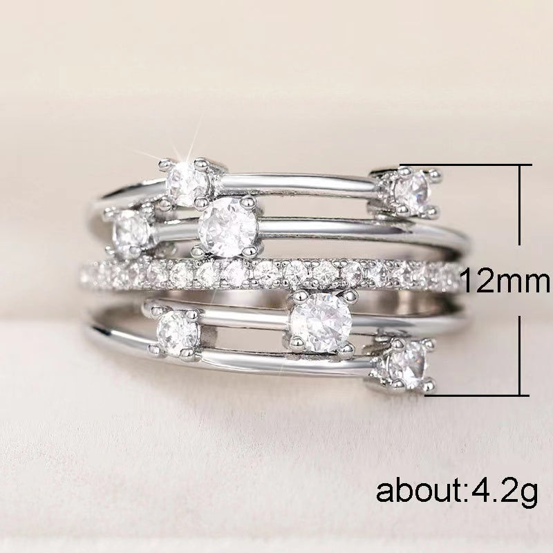 PYA35J Fashion Diamond Ring High Quality Wedding Ring