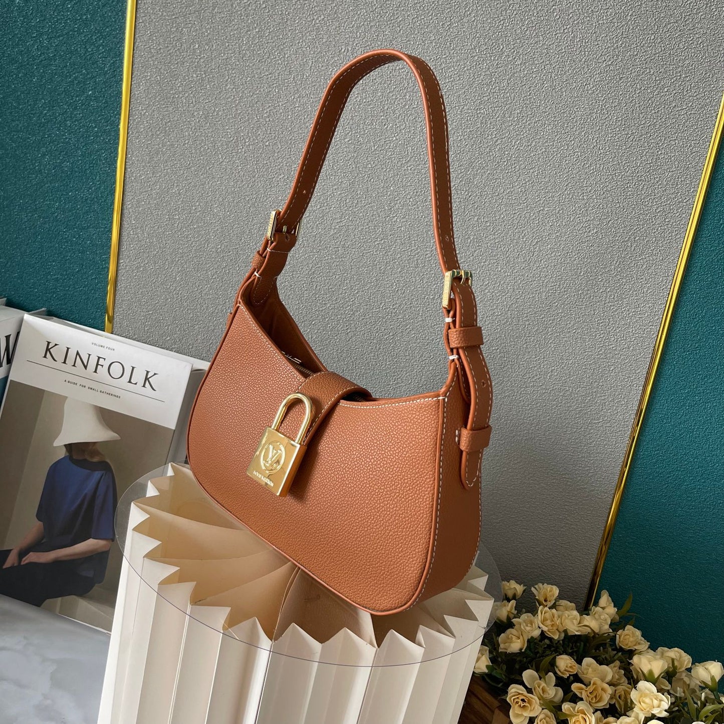 1XC416B Fashionable leather bag