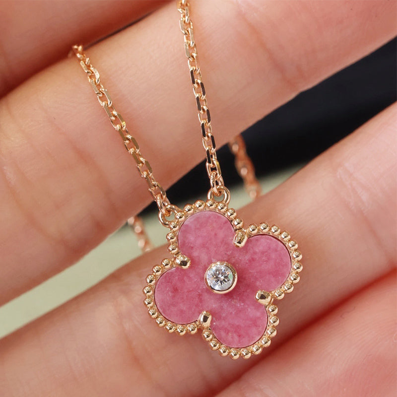 5XVA186X (High quality 1 flower necklace and ring)