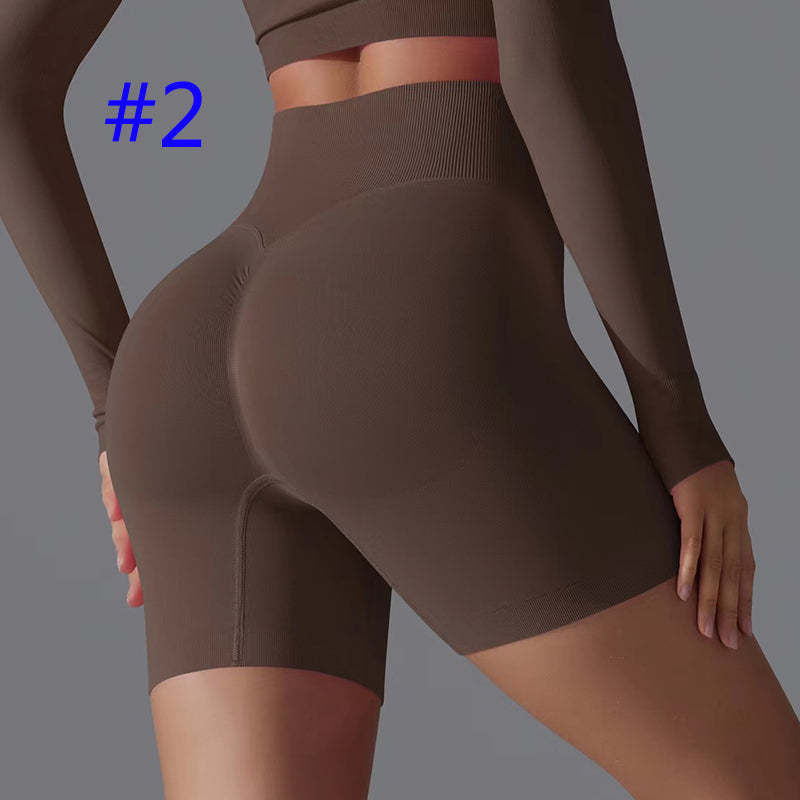 PXA41U Tight hip lift fitness pants yoga shorts