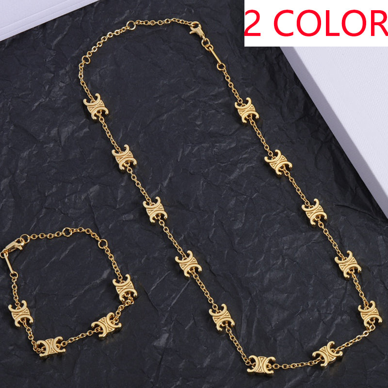 1NCL165X Fashionable high -quality necklace bracelet