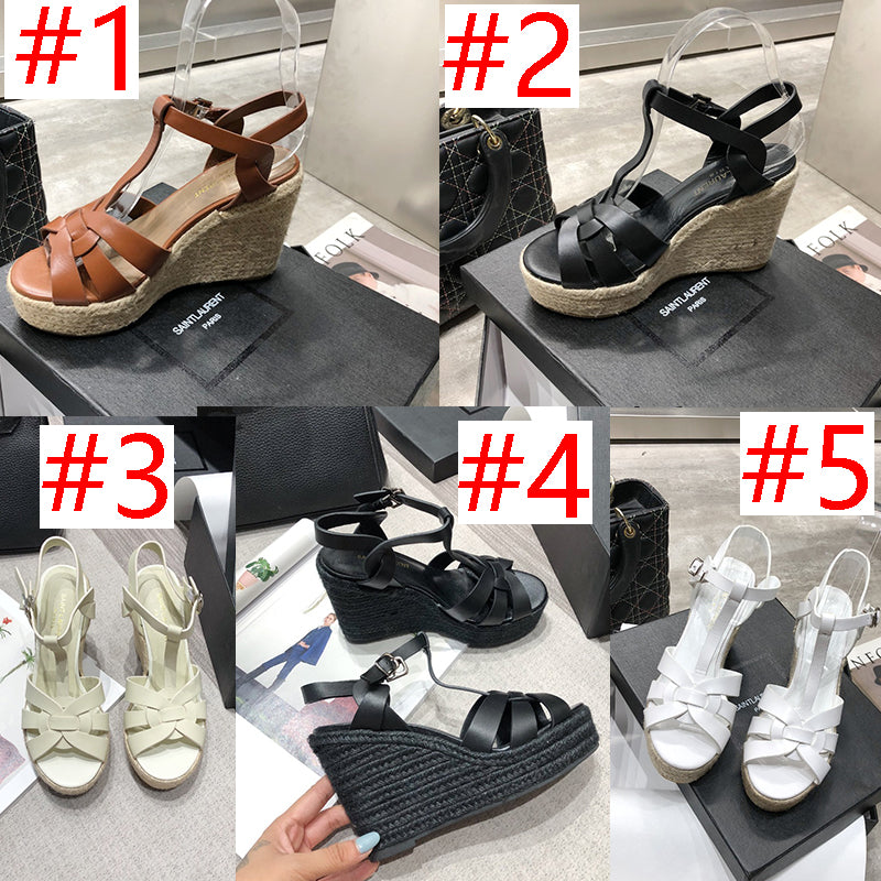 1:1 High quality leather sandals 2SL27Z