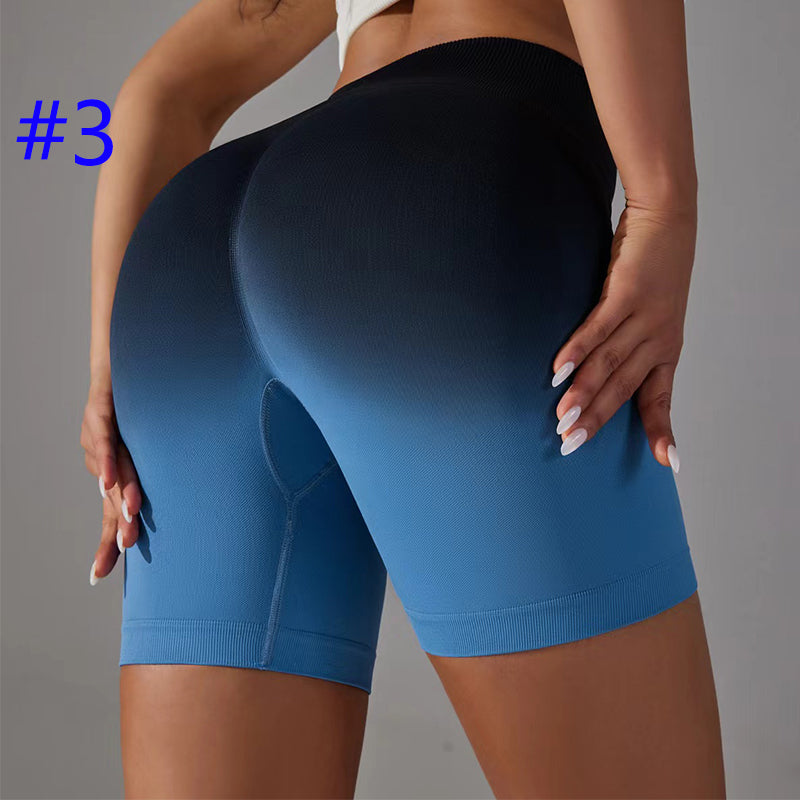 PXA42U Tight hip lift fitness pants yoga shorts