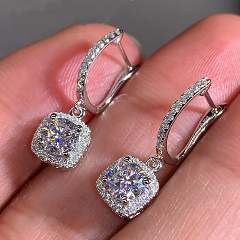 PYA49E Fashion Diamond Earrings High Quality Wedding Earrings