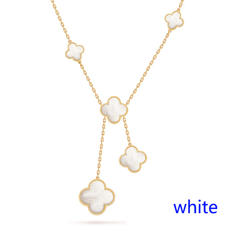 5XVA182K (High quality 6 flowers necklaces)