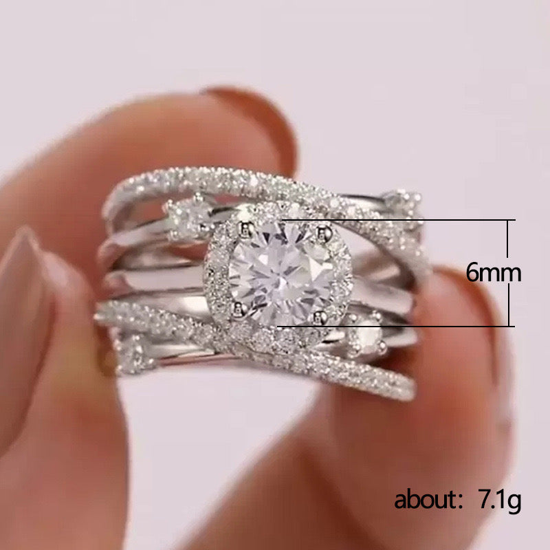 PYA3J Fashion Diamond Ring High Quality Wedding Ring