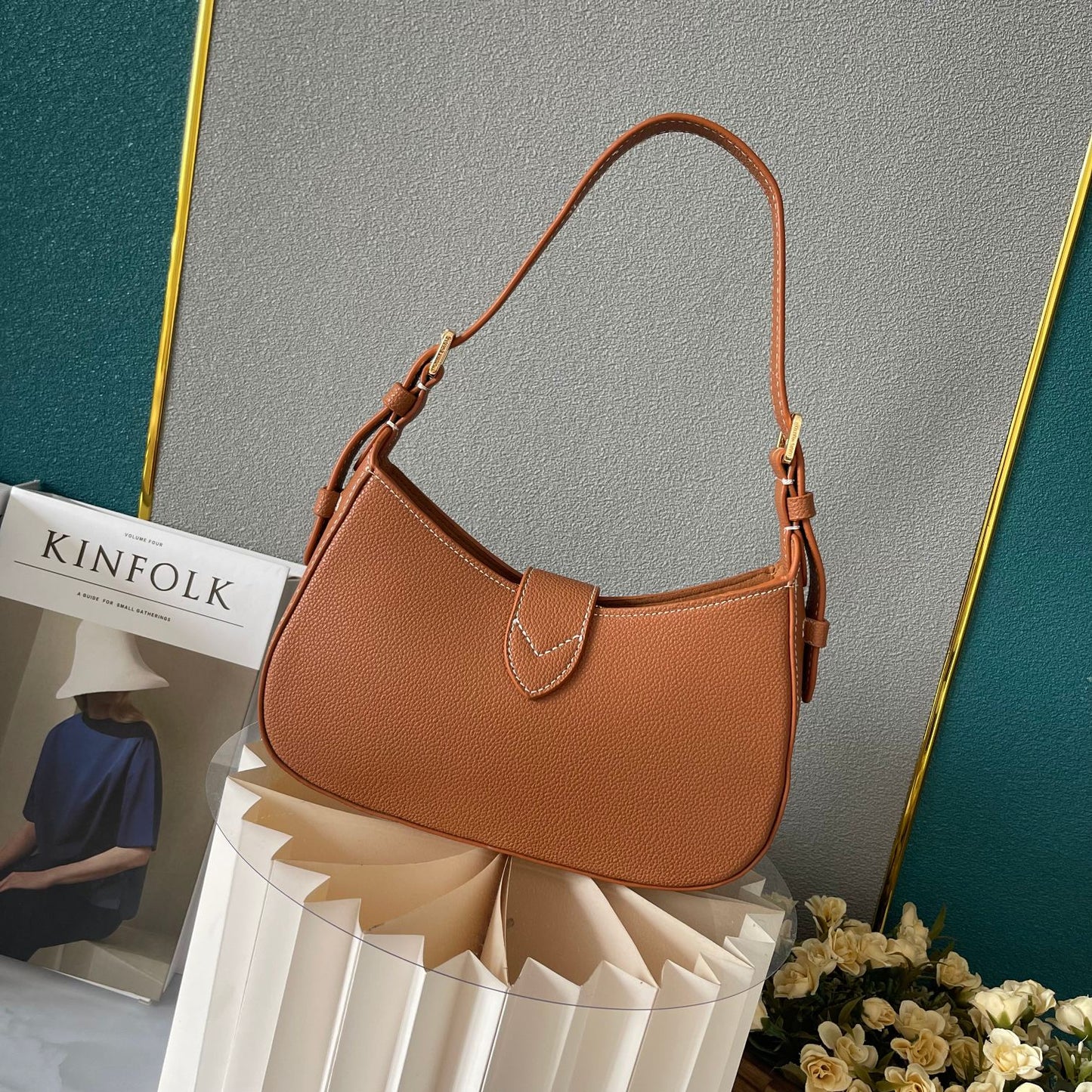 1XC416B Fashionable leather bag