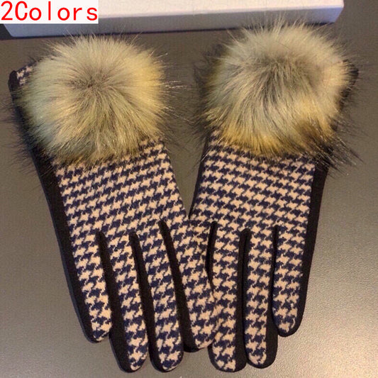 14D39S   High quality fashionable Wool gloves