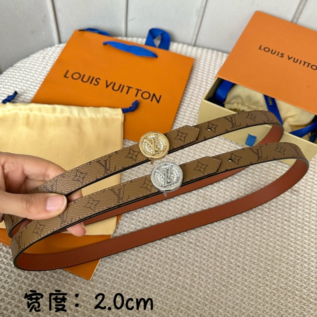 14E144P (High quality leather belt With full package)