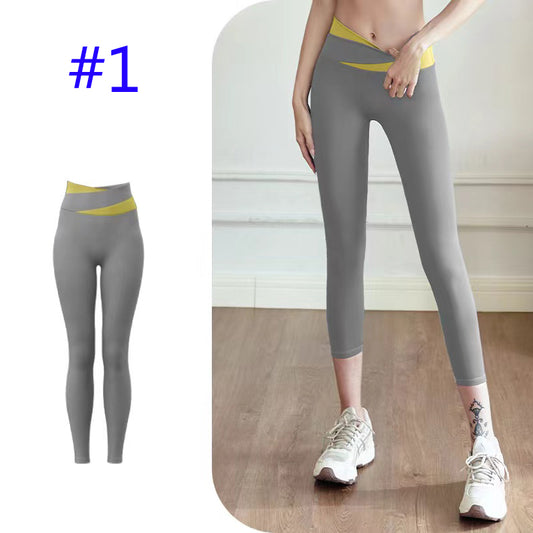 PXA3U Tight stretch bikini sports pants yoga wear fashion yoga fitness leggings