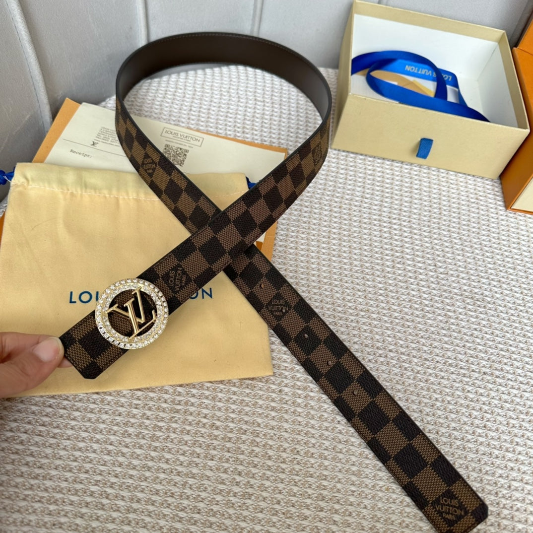 14E128P (High quality leather belt With full package)