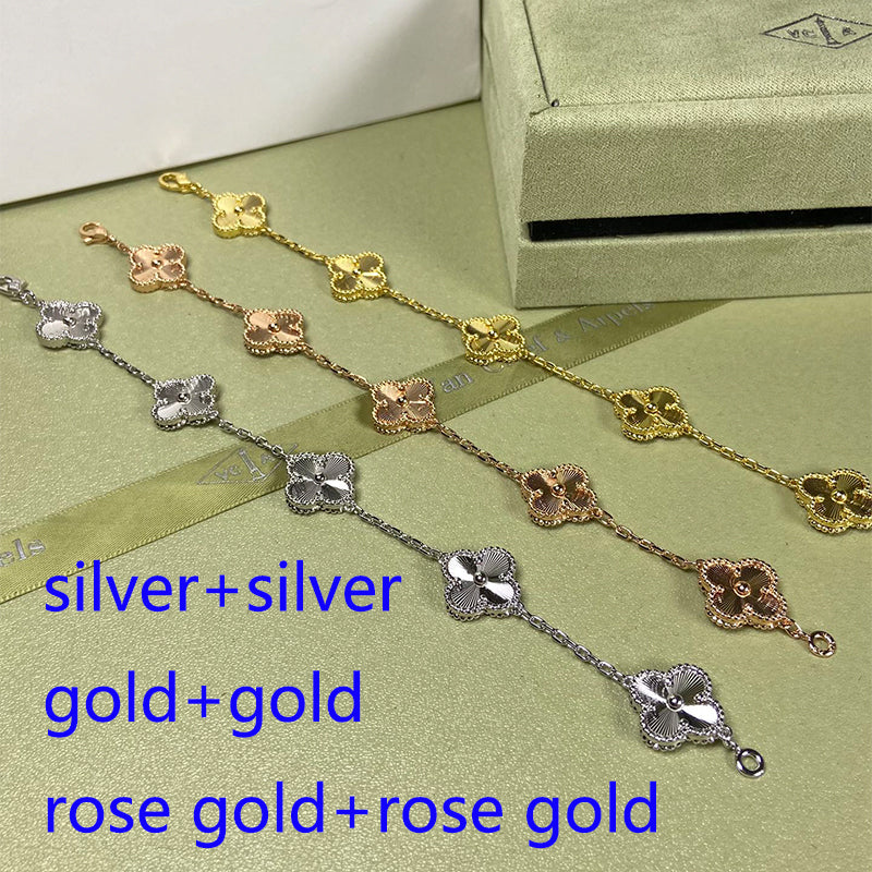 5XVA181K ( High quality bracelets  5 flowers normal size1.5cm flower)