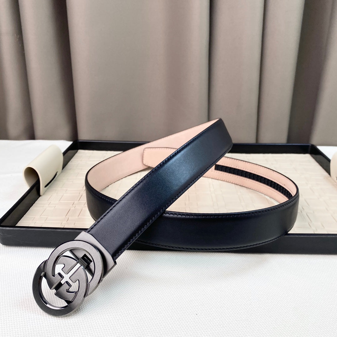 14B109P   (High quality leather belt With full package)