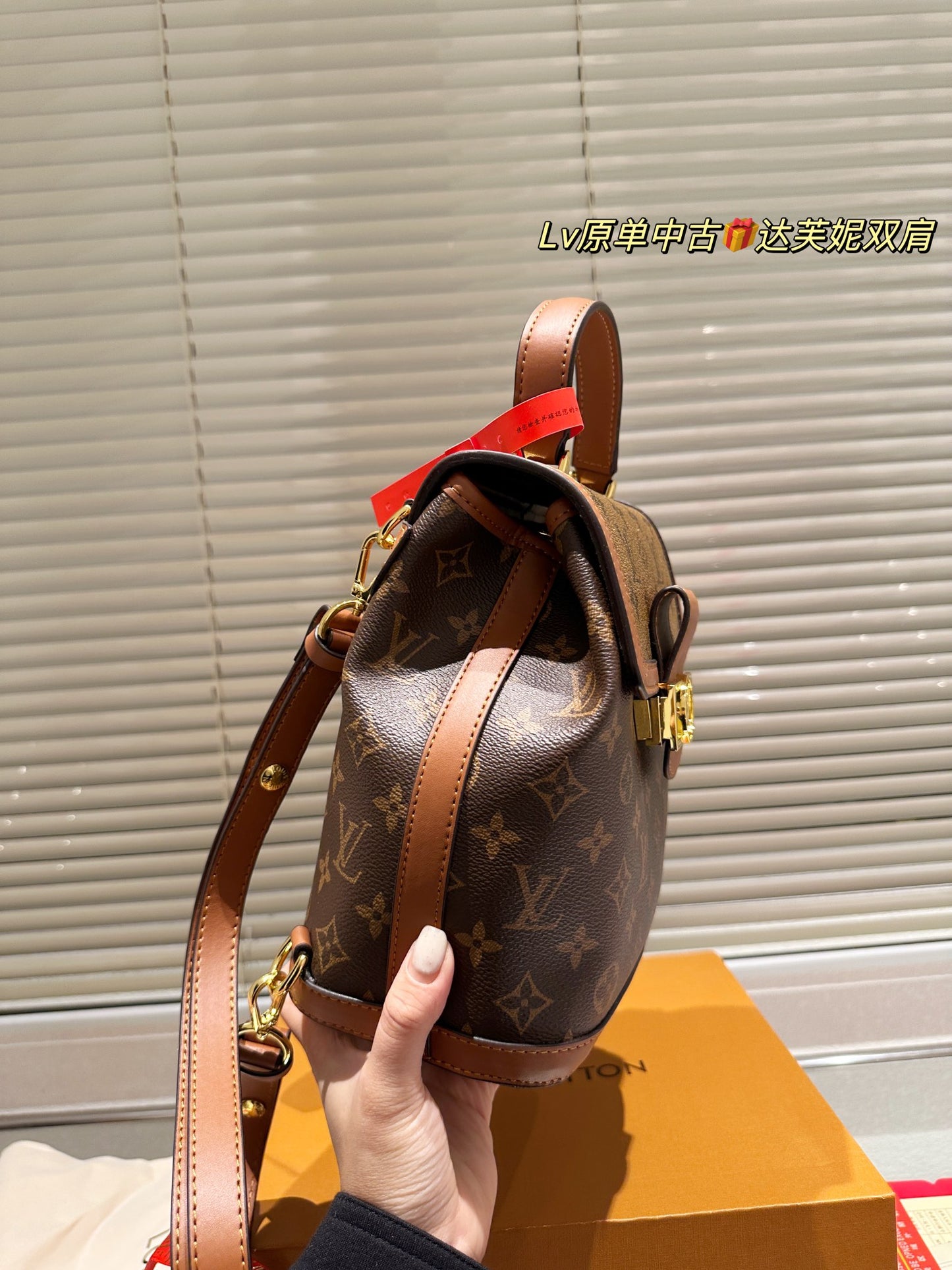 6XE186B ( Fashionable leather bag )