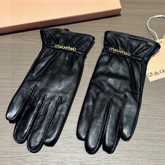 14A44S   High quality fashionable sheepskin gloves