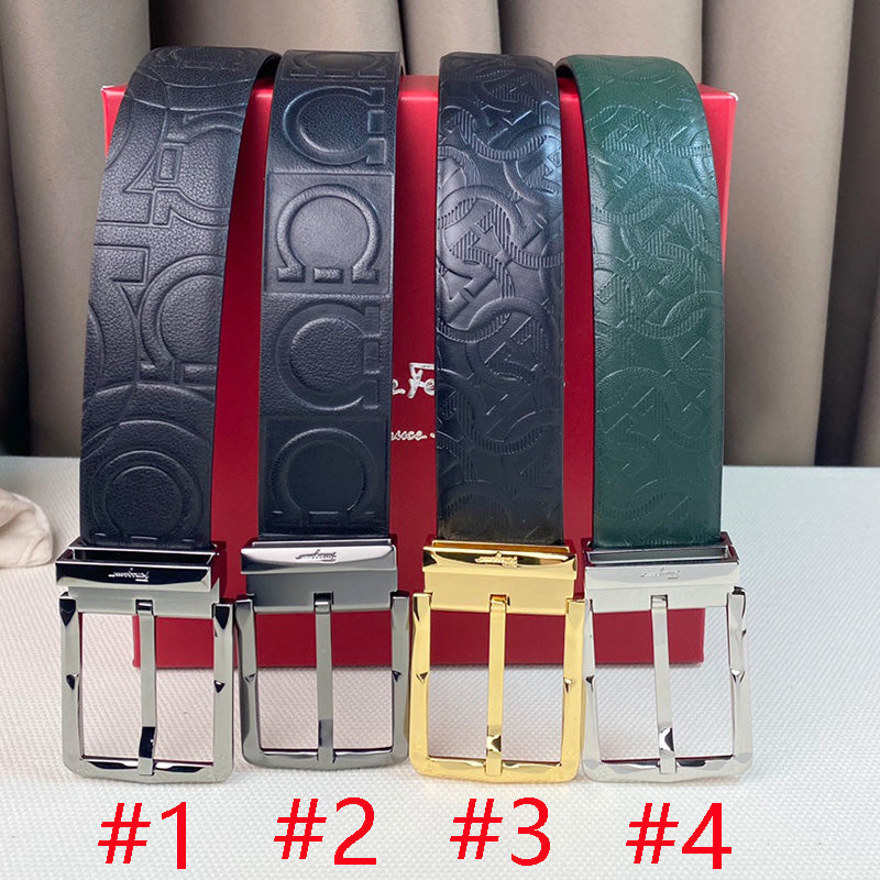 1: 1 High -quality head layer leather belt  1YA14P