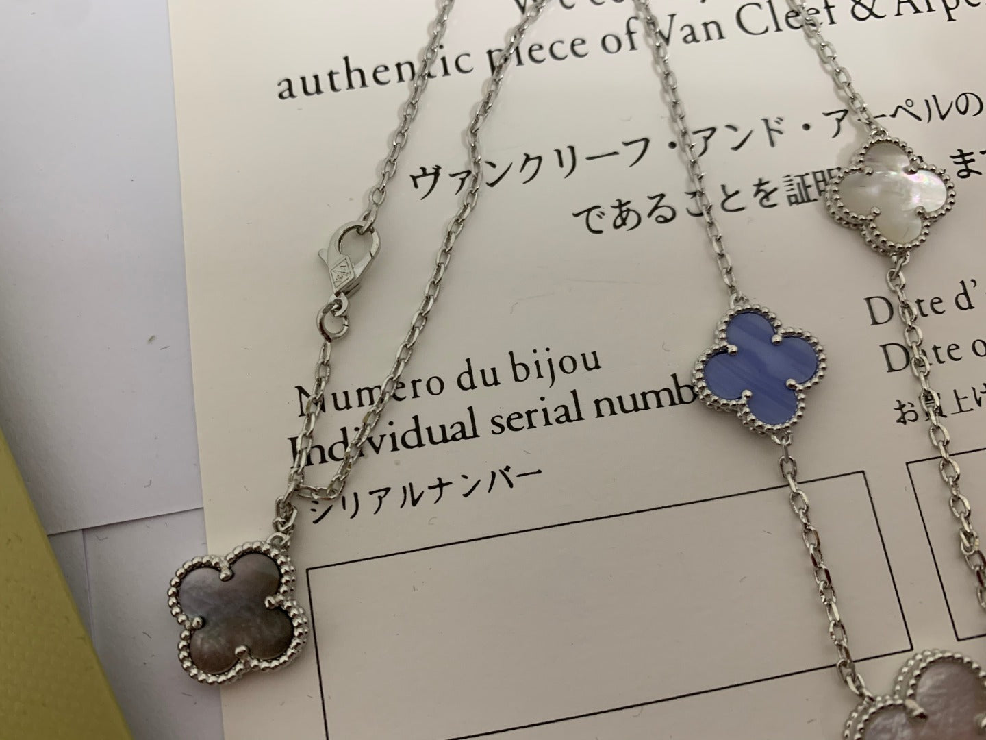 5XVA182K (High quality 6 flowers necklaces)