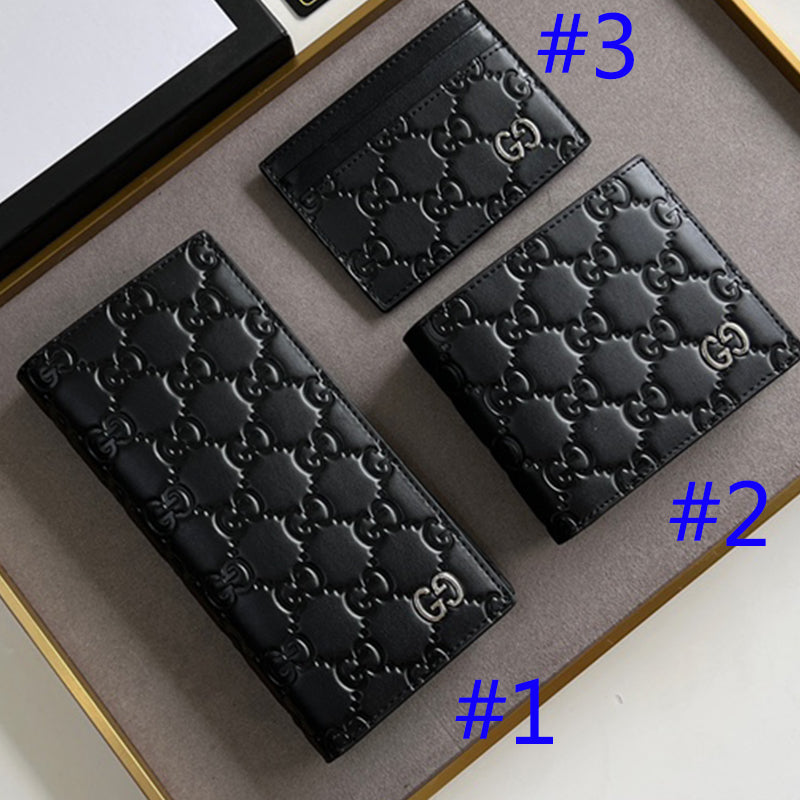 1XB382B  Fashionable leather wallets