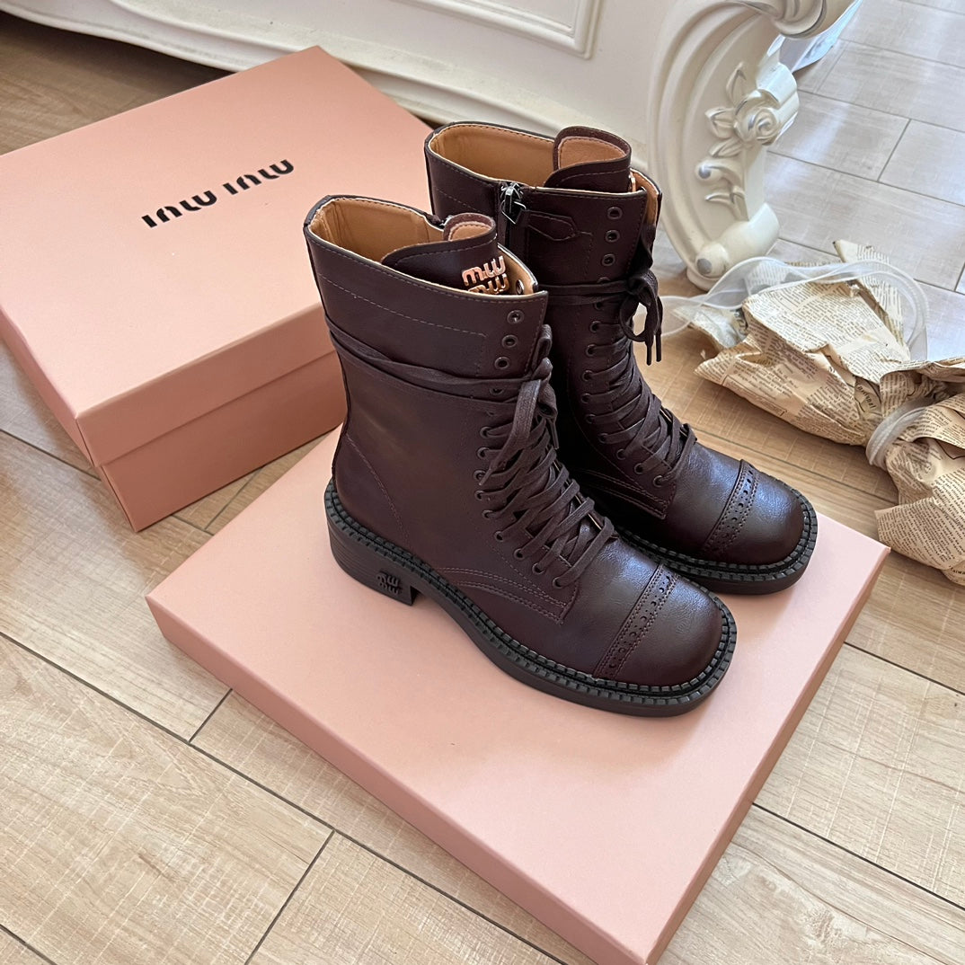 1XA60Z Fashionable leather  boots