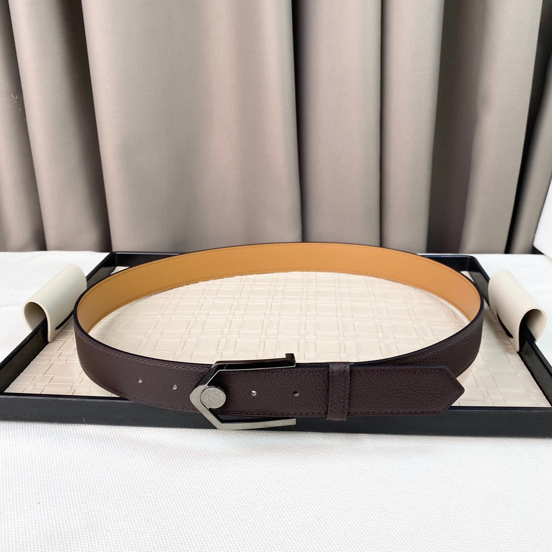 14H105P   (High quality leather belt With full package)