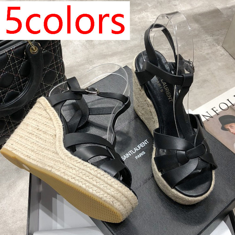 1:1 High quality leather sandals 2SL27Z