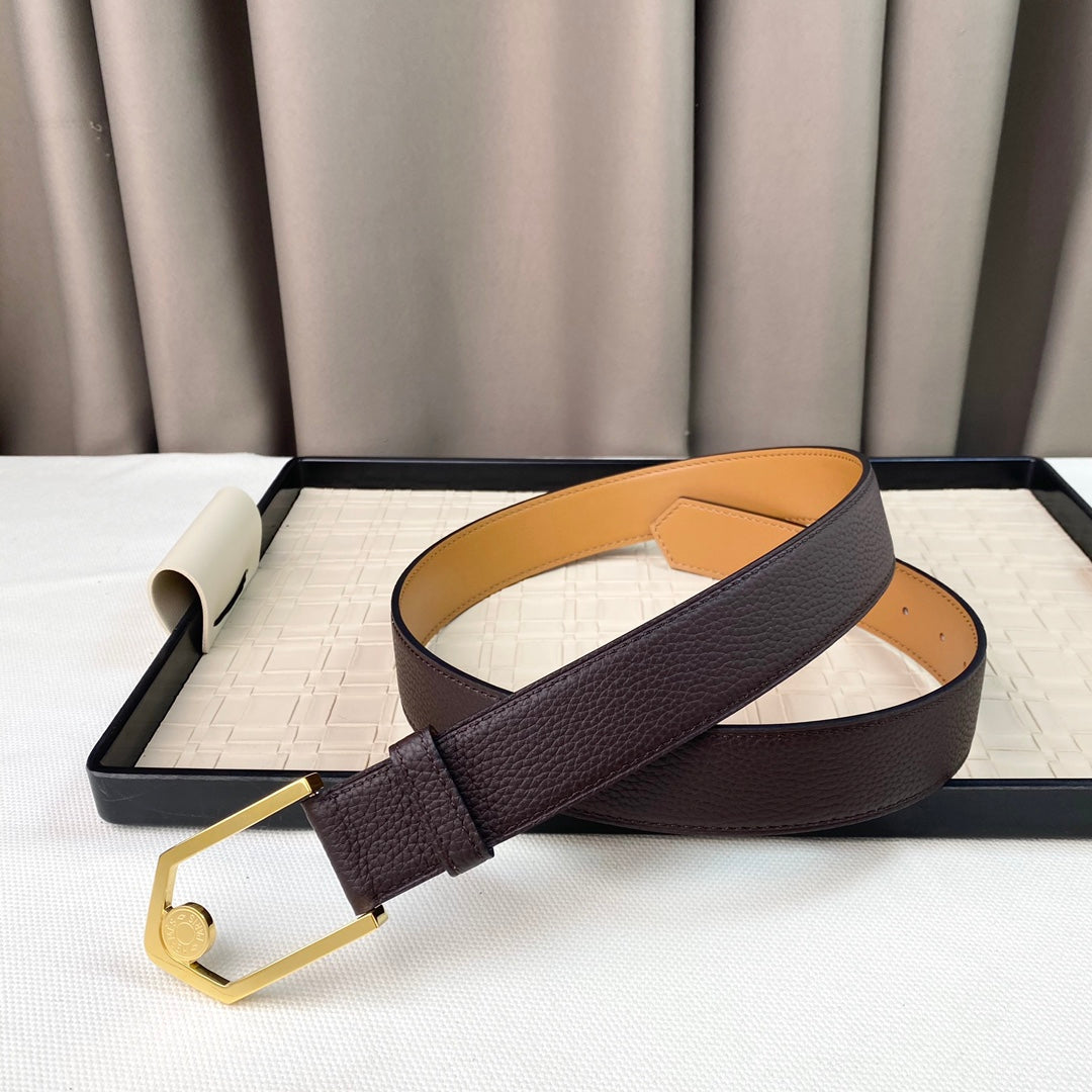 14H107P   (High quality leather belt With full package)