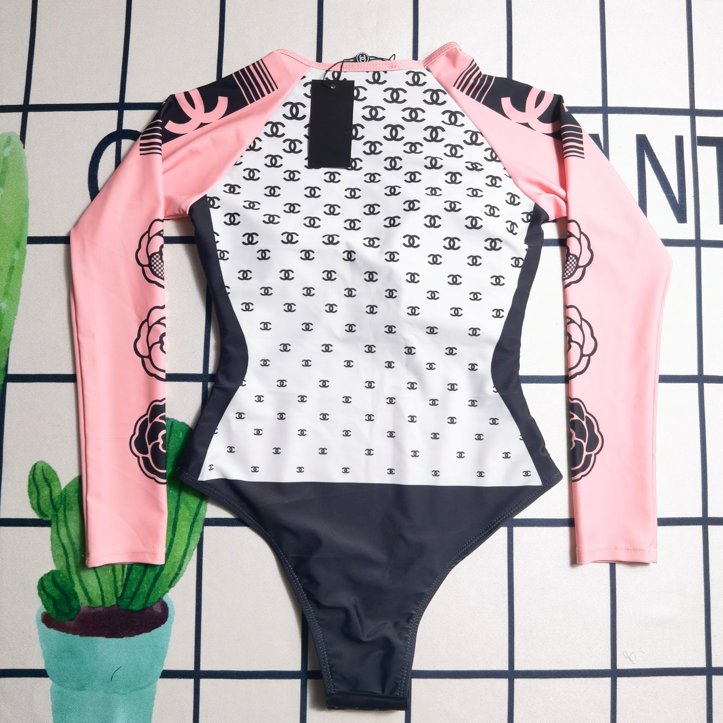 14C4Y   fashion Long sleeve swimsuit