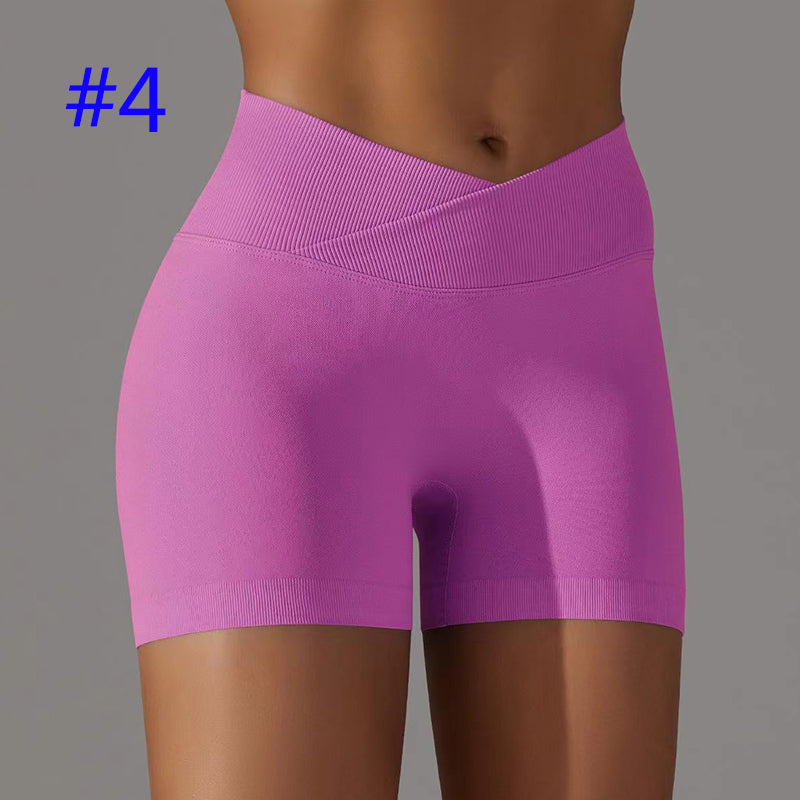 PXA35U Tight hip lift fitness pants yoga shorts