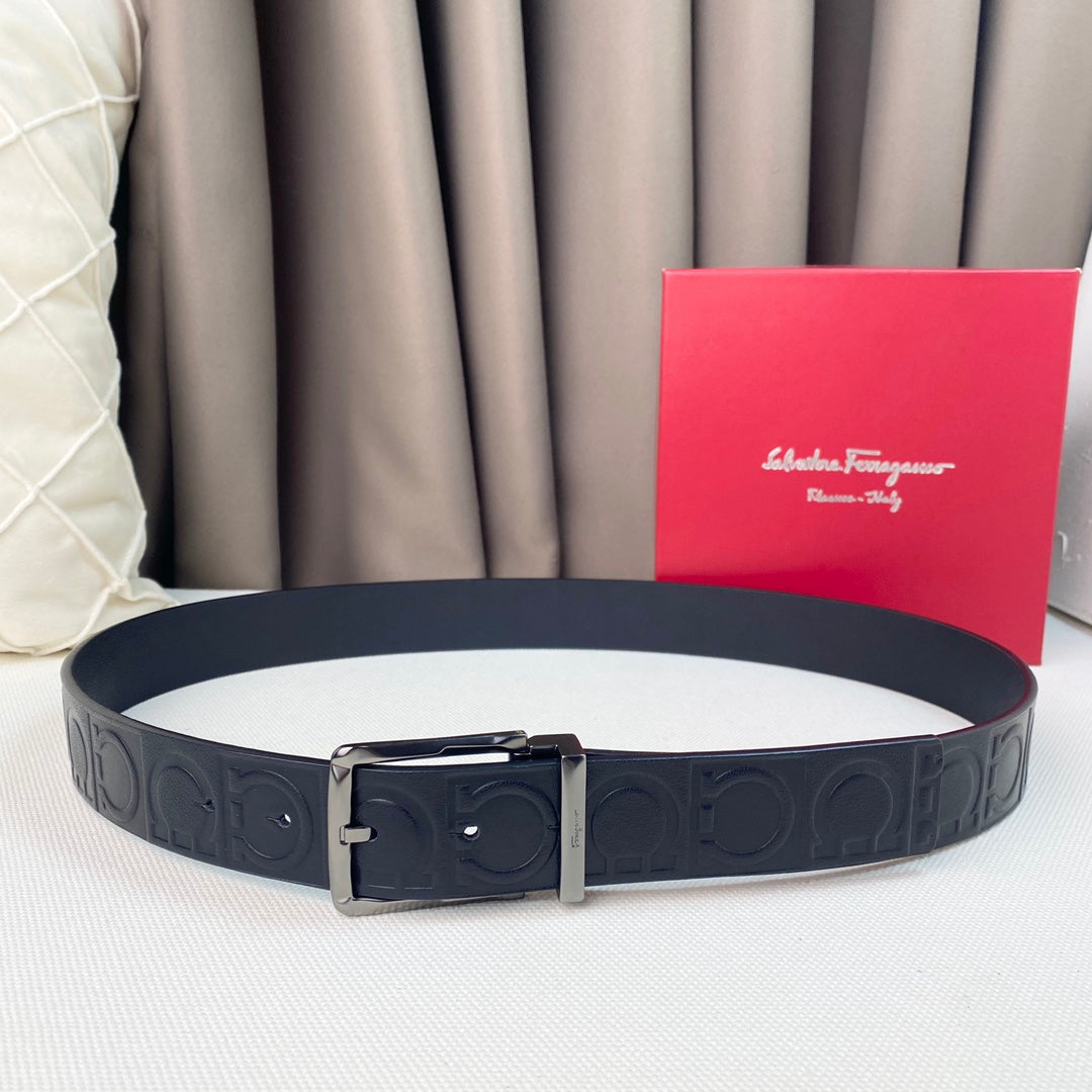 1: 1 High -quality head layer leather belt  1YA14P