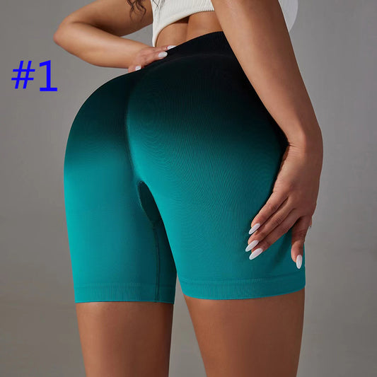 PXA42U Tight hip lift fitness pants yoga shorts