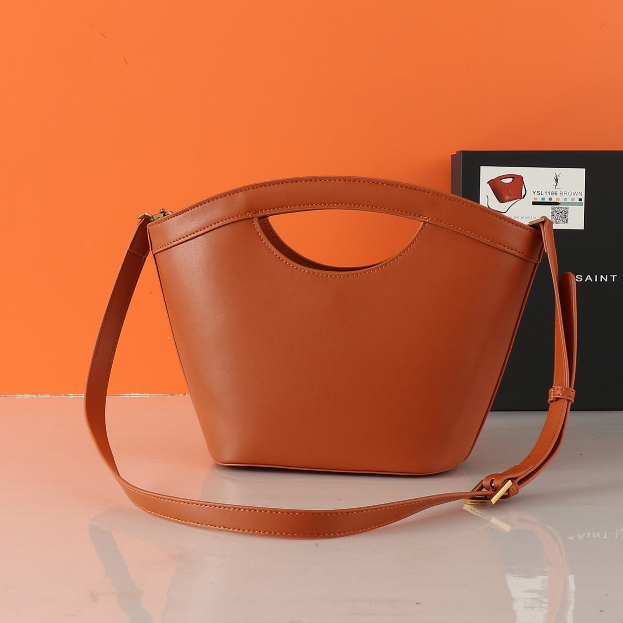 1XSL75B (Fashionable leather bag )