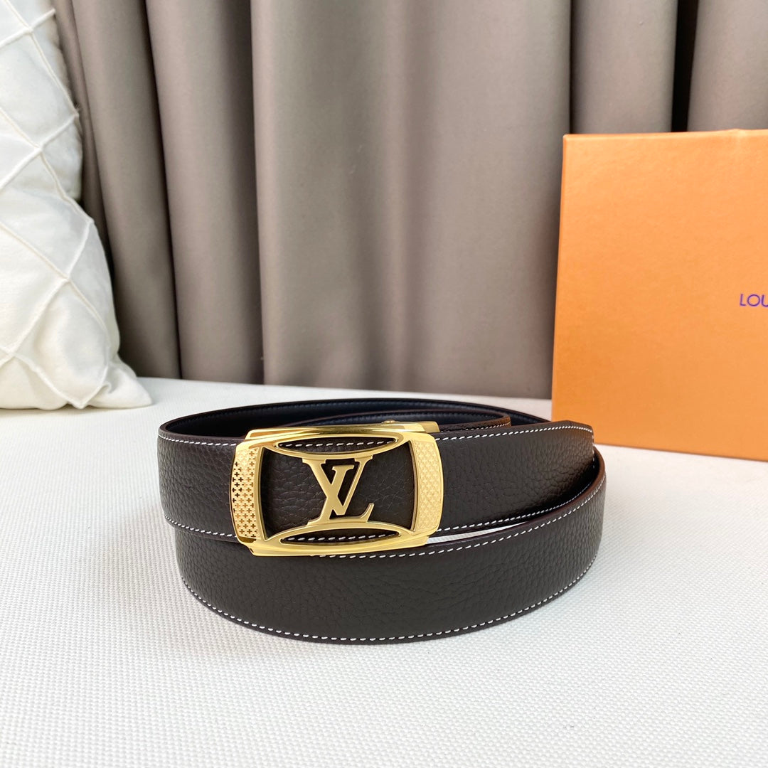 1: 1 High -quality head layer leather belt  1YE29P