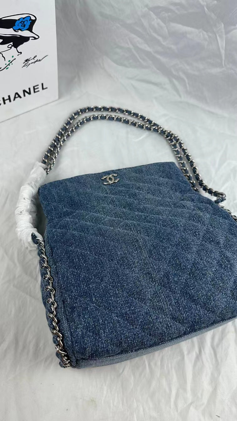 5XC1B Fashionable denim bag