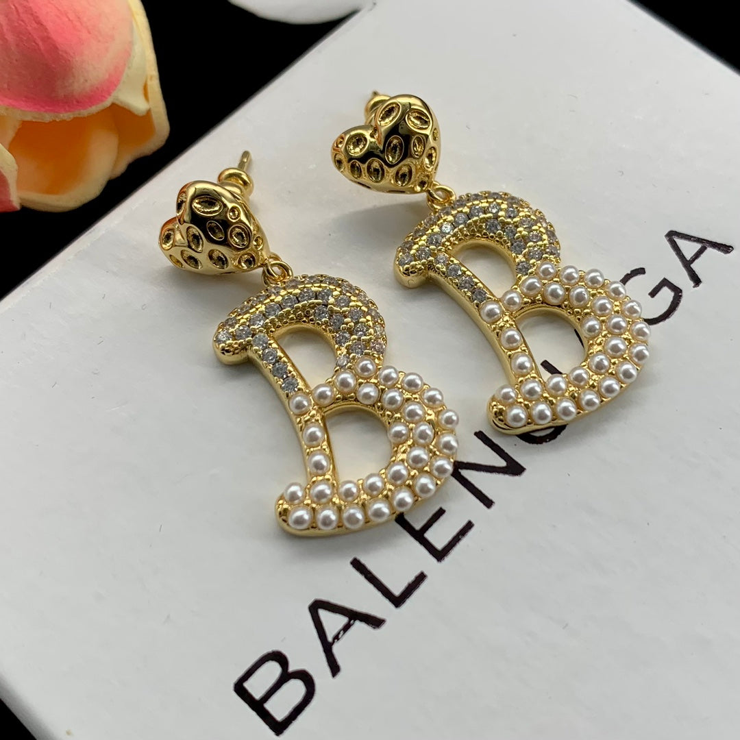 14J137E  Fashion high -quality  Earrings