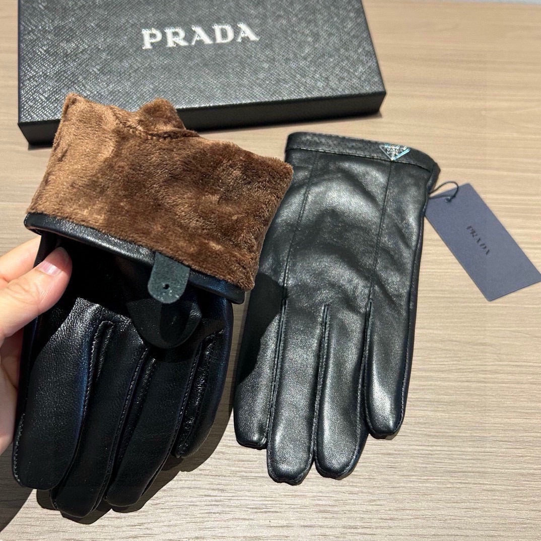 14PD48S   High quality fashionable sheepskin gloves