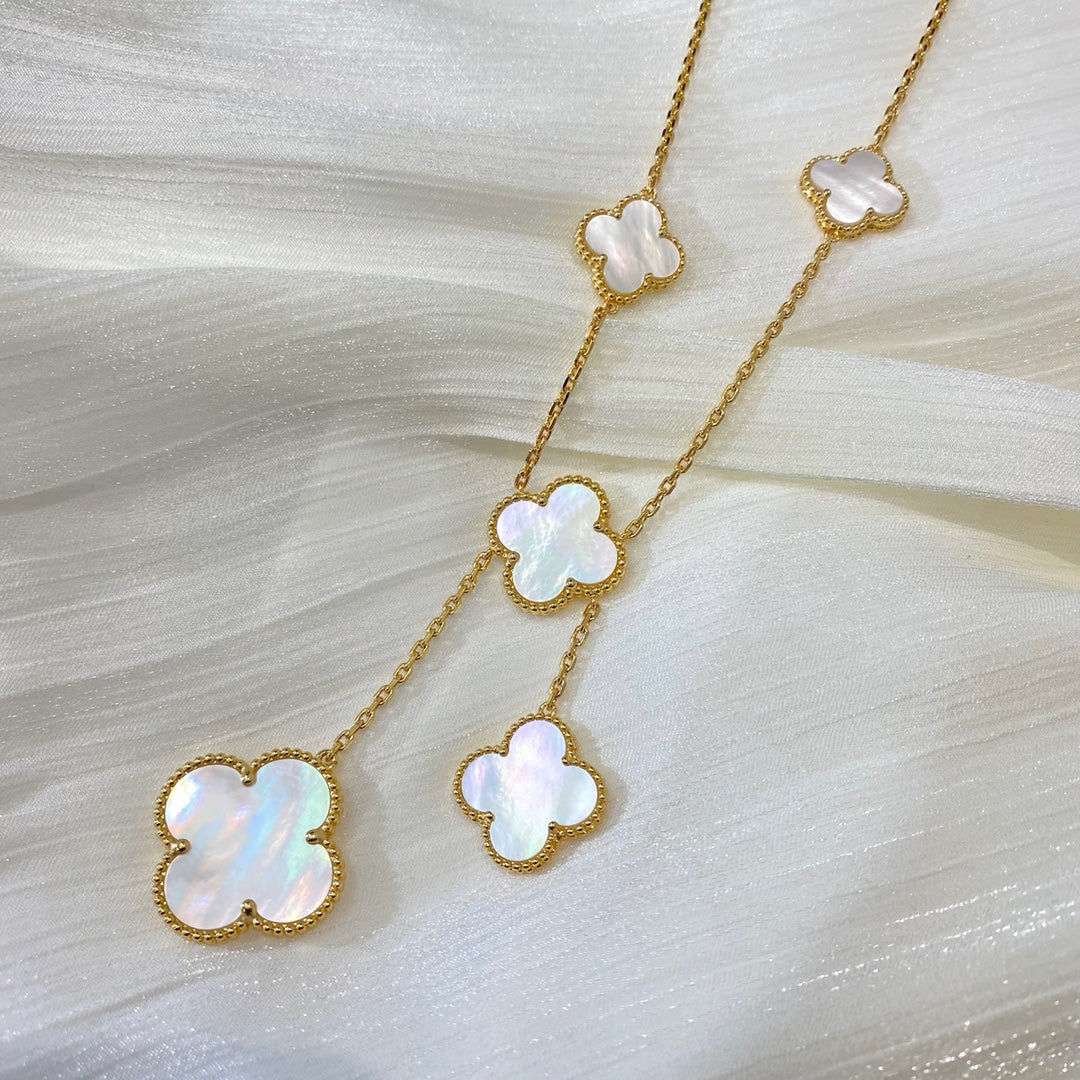 5XVA182K (High quality 6 flowers necklaces)