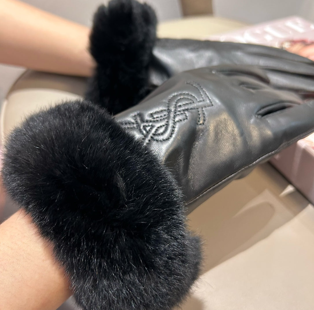 14SL25S   High quality fashionable Wool gloves