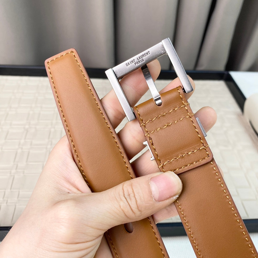 14SL38P   (High quality leather belt With full package)