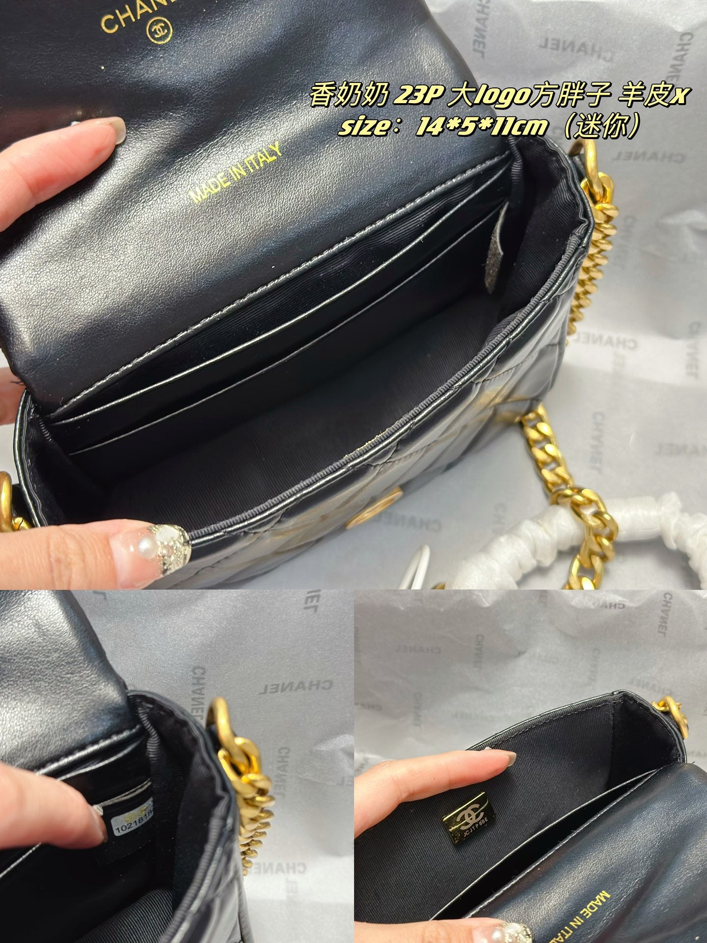 6XC218B (  Fashionable leather bag )