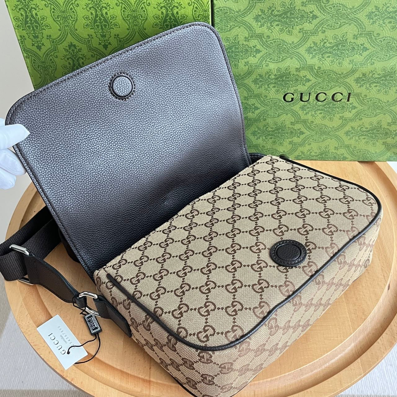 2XB469B Fashionable leather bag