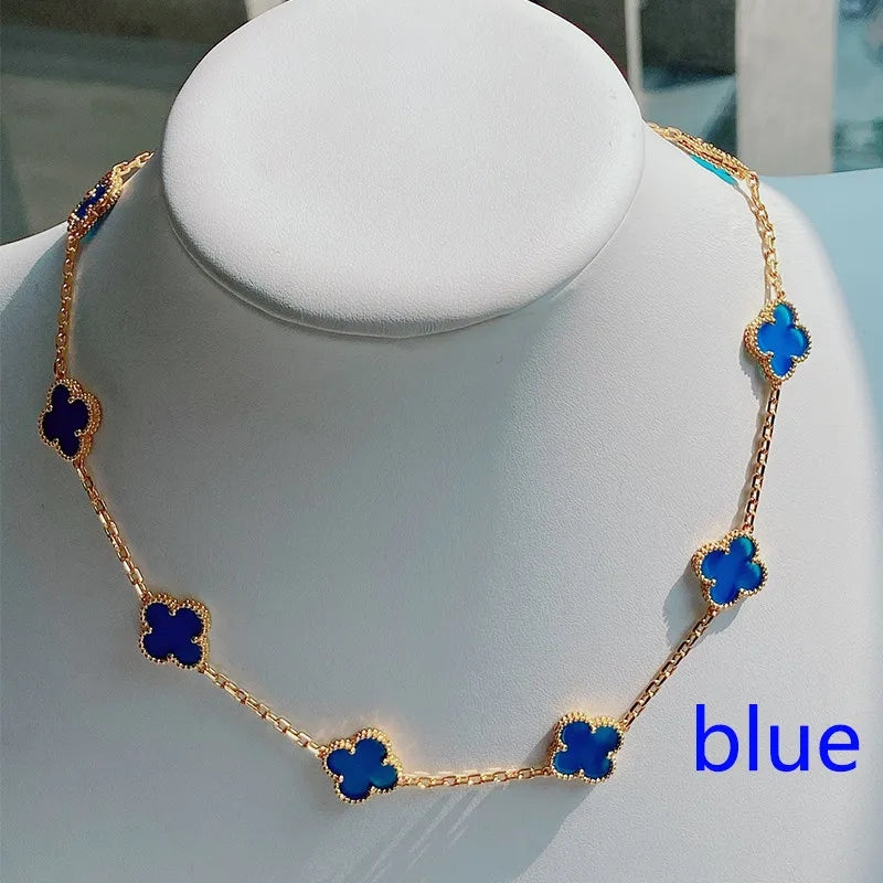 5XVA181X (High quality 10 flowers necklaces)