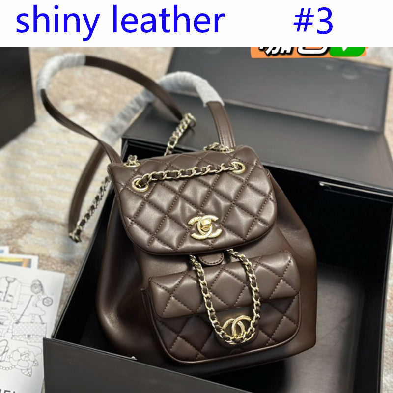 6XC225B Fashion leather backpacks