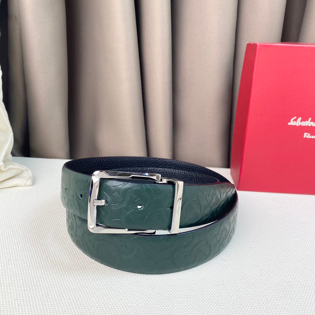 1: 1 High -quality head layer leather belt  1YA14P